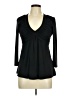 Calvin Klein Black 3/4 Sleeve Top Size M - photo 1