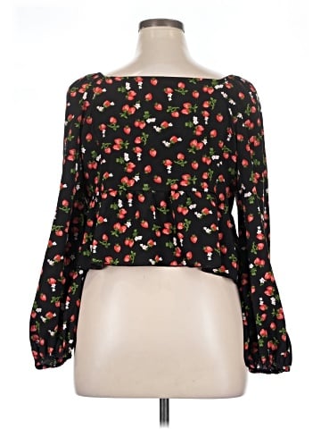 Shein Curve 3/4 Sleeve Blouse (view 2)