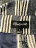 Madewell Stripes Silver Linen Pants Size 2 - photo 7