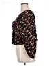 Shein Curve 100% Polyester Black 3/4 Sleeve Blouse Size 14 Plus (1) - photo 5