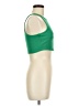 Shein Green Sleeveless T-Shirt Size 6 - photo 4