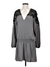 Ramy Brook 100% Polyester Gray Casual Dress Size S - photo 1