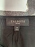 Talbots Plaid Black Formal Skirt Size 8 Petite - photo 4