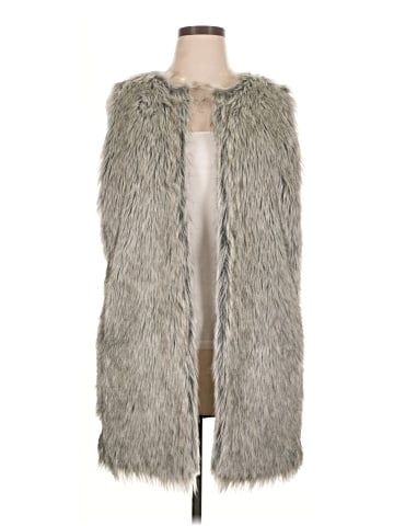 Live A Little Faux Fur Vest (view 1)