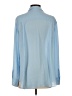 Ann Taylor LOFT 100% Polyester Color Block Blue Long Sleeve Blouse Size S - photo 2
