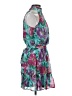 Aqua 100% Polyester Tropical Teal Cocktail Dress Size XS - photo 4