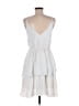Judith March 100% Polyester Solid Ivory Casual Dress Size M - photo 2