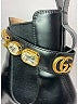 Gucci 100% Leather Black Ankle Boots Size EU (IT) 34 / US 4 (wide) - photo 5