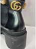 Gucci 100% Leather Black Ankle Boots Size EU (IT) 34 / US 4 (wide) - photo 3