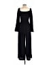 Unbranded Solid Black Jumpsuit Size S - photo 2