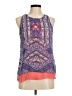 Maurices 100% Polyester Purple Sleeveless Blouse Size M - photo 1
