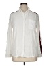 BeachLunchLounge 100% Rayon Ivory Long Sleeve Button-Down Shirt Size XL - photo 1