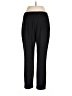 Zara Basic Solid Black Casual Pants Size L - photo 2