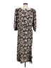 Perceptions Brown Casual Dress Size 14 (estimated) - photo 1