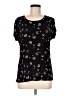 DressBarn Black Short Sleeve Top Size M (estimated) - photo 1