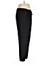 Zara Basic Solid Black Casual Pants Size L - photo 4