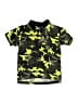 Psycho Bunny 100% Cotton Camo Green Short Sleeve Polo Size 10 - 12 - photo 1