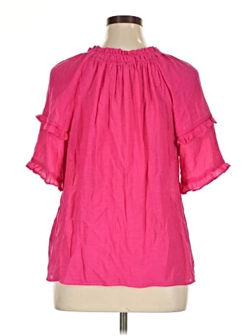 NANETTE Nanette Lepore Short Sleeve Blouse (view 2)
