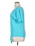 Roz & Ali Teal Short Sleeve Top Size XL - photo 5