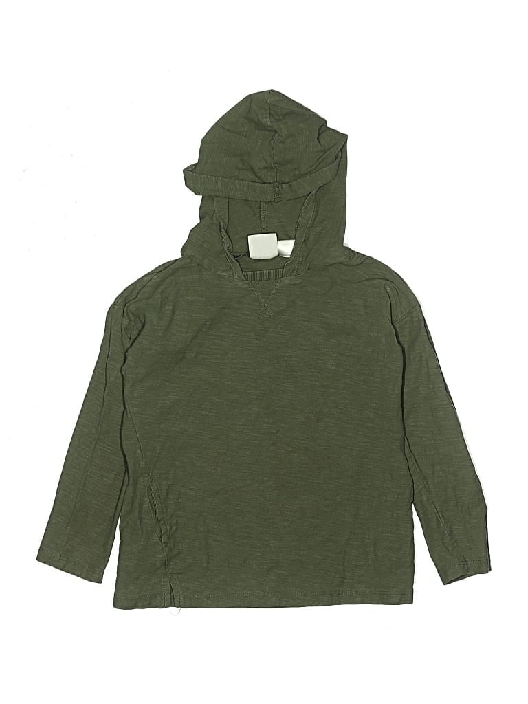 Pre-owned Zara Kids' 3/4 Sleeve T-shirt In Green