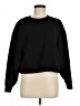 Stelle Solid Black Sweatshirt Size M - photo 1