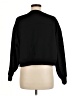 Stelle Solid Black Sweatshirt Size M - photo 2