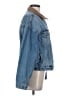 Reformation Jeans Blue Denim Jacket Size S - photo 4