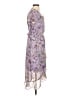 Perceptions 100% Polyester Floral Purple Casual Dress Size S - photo 4