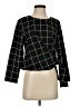 MELLODAY Black Long Sleeve Blouse Size S - photo 1