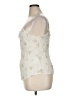 Reformation 100% Viscose Ivory Sleeveless Blouse Size XL - photo 5