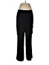 Olivia Sky Solid Black Dress Pants Size 12 - photo 1