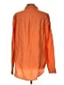Assorted Brands Color Block Orange Long Sleeve Button-Down Shirt Size L - photo 2