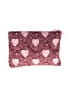 Unbranded Hearts Pink Makeup Bag One size - photo 1