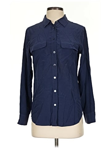 Equipment Long Sleeve Button-Down Shirt (view 1)
