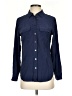 Equipment Blue Long Sleeve Button-Down Shirt Size S - photo 1