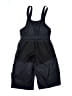 L.L.Bean 100% Polyester Black Snow Pants With Bib Size 8 - photo 2