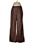 Avec Les Filles 100% Polyurethane Brown Casual Pants Size 8 - photo 1