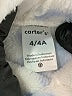Carter's 100% Polyester Yellow Zip Up Hoodie Size 4 - photo 3