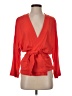 Comptoir des Cotonniers 100% Viscose Red Jacket Size XS - Sm - photo 1