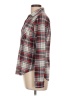 Polly & Esther 100% Polyester Plaid Red Long Sleeve Blouse Size L - photo 5