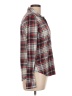 Polly & Esther 100% Polyester Plaid Red Long Sleeve Blouse Size L - photo 4