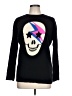 Aqua 100% Cashmere Black Cashmere Pullover Sweater Size L - photo 1