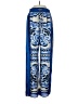 Zara 100% Polyester Print Blue Casual Pants Size XS - photo 1