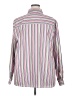 Foxcroft 100% Polyester Stripes Pink Long Sleeve Blouse Size 22 - photo 2