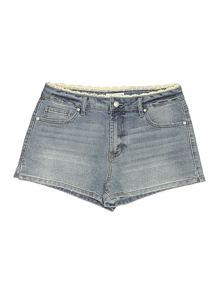 Pre-owned Vanilla Star Denim Shorts In Blue