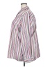 Foxcroft 100% Polyester Stripes Pink Long Sleeve Blouse Size 22 - photo 5