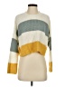 Sincerely Jules 100% Acrylic Color Block Yellow Pullover Sweater Size XS - photo 1