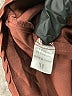 Unbranded Solid Burgundy Brown Formal Skirt Size M - photo 4