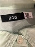 BDG 100% Cotton Solid Green Long Sleeve Button-Down Shirt Size M - photo 7