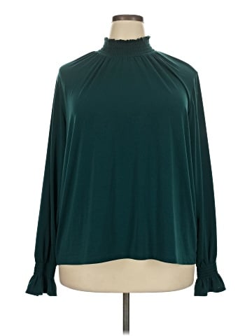 Banana Republic Factory Store Long Sleeve Blouse (view 1)